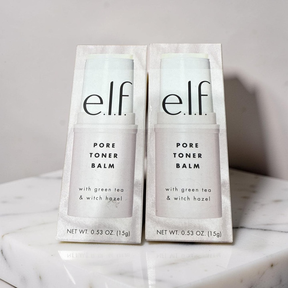 2 Pack e.l.f. Pore Toner Balm with Green Tea & Witch Hazel - 0.53 oz